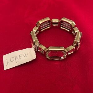 J CREW BIG CRYSTAL BRACELET